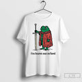 Classic Frog Holding Sword Im Burnt Out Mlord T-Shirts, Hoodie, Sweatshirt | RetroVerseTees.com