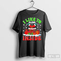 Classic Funny Santa I Like To Slide Inside Christmas Couple Matching T-Shirts, Hoodie, Sweatshirt | RetroVerseTees.com