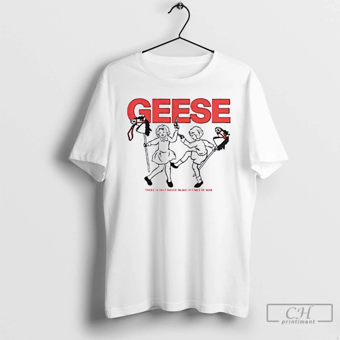 Classic Geese There Is Only Dance Music In Times Of War T-Shirts, Hoodie, Sweatshirt | RetroVerseTees.com