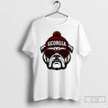 Classic Georgia Bulldog With Glasses And Hat T-Shirts, Hoodie, Sweatshirt | RetroVerseTees.com
