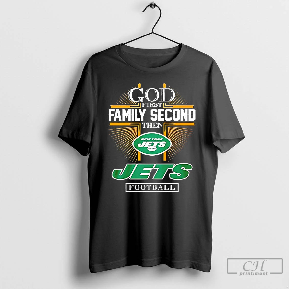 Classic God First Family Second Then New York Jets Football 2025