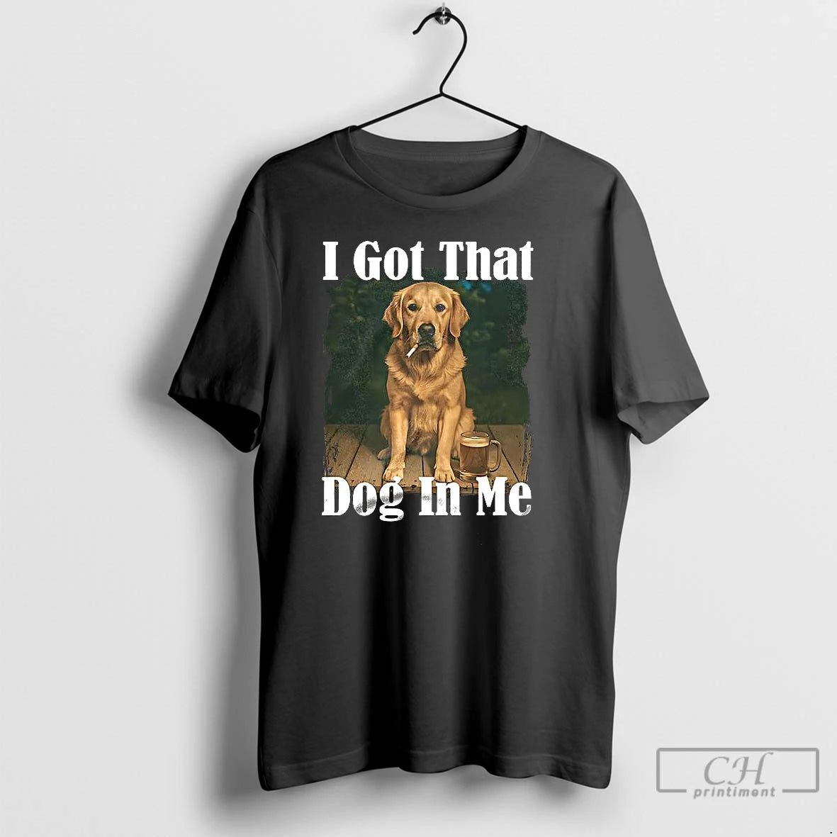 Classic Golden Smoke I Got That Dog In Me T-Shirts, Hoodie, Sweatshirt | RetroVerseTees.com