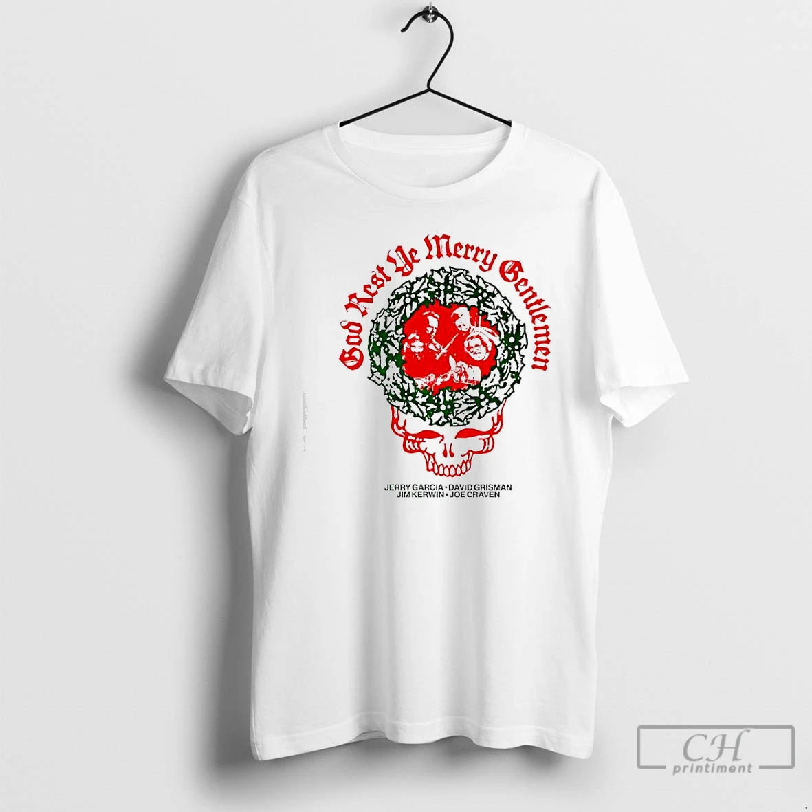Classic Grateful Dead X God Rest Ye Merry Gentlemen Musicians T-Shirts, Hoodie, Sweatshirt | RetroVerseTees.com