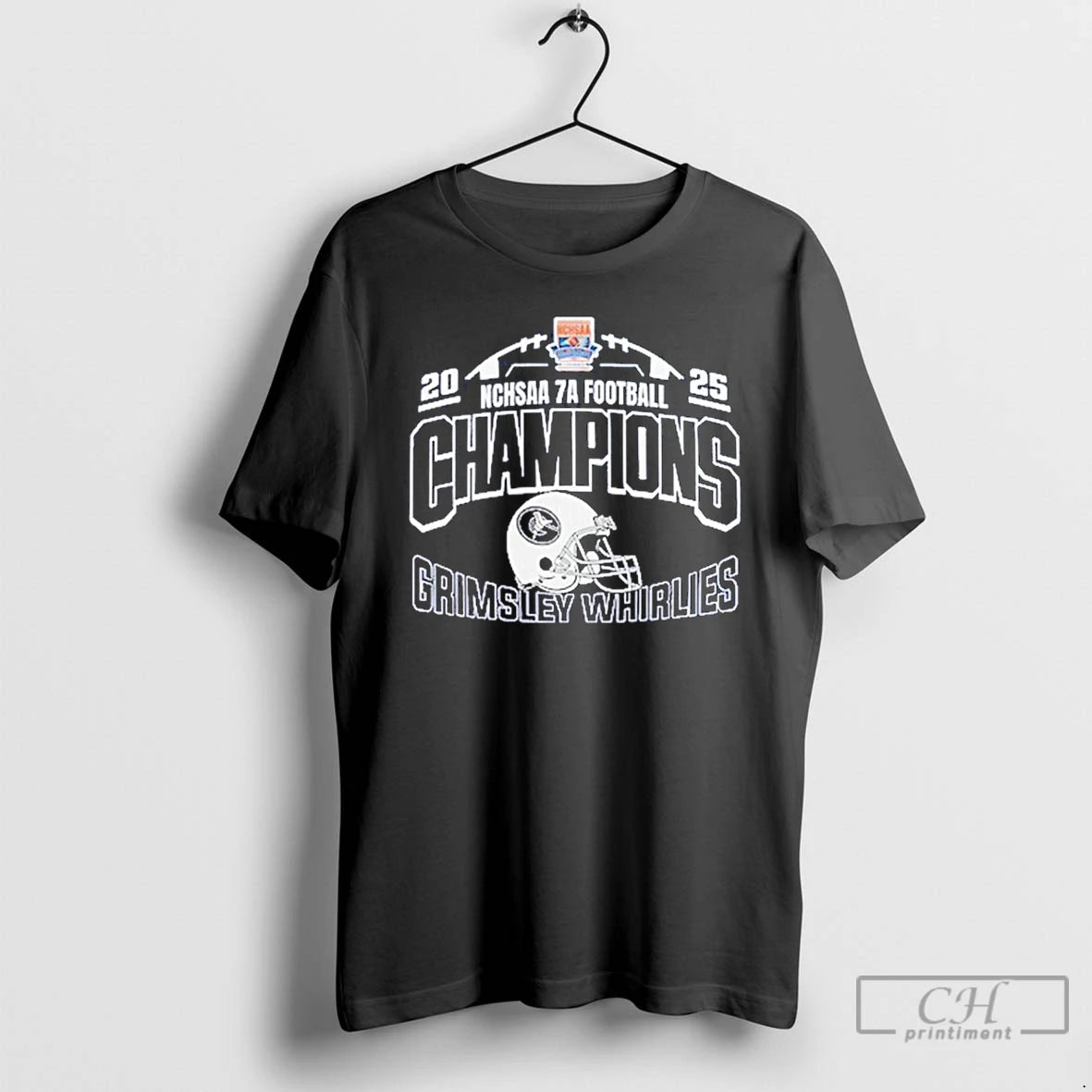 Classic Grimsley Whirlies 7a State Champions 2025 Logo T-Shirts, Hoodie, Sweatshirt | RetroVerseTees.com