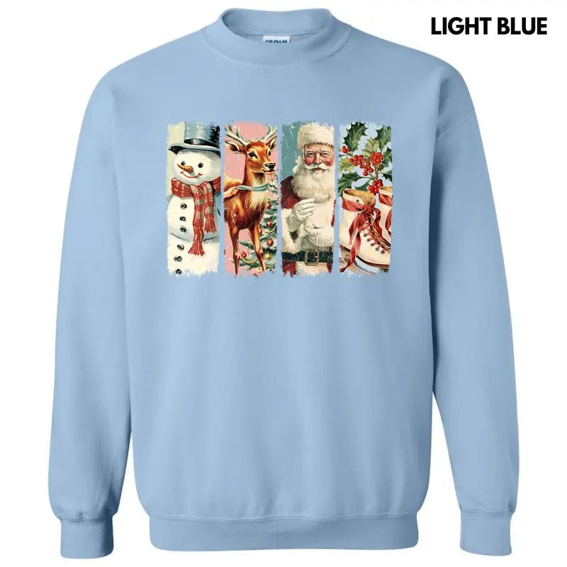 Classic Holiday Icons Sweatshirt 'NLB' T-Shirts, Hoodie | RetroVerseTees.com