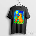 Classic Horse Lovers Musical Moon Harp Art T-Shirts, Hoodie, Sweatshirt | RetroVerseTees.com