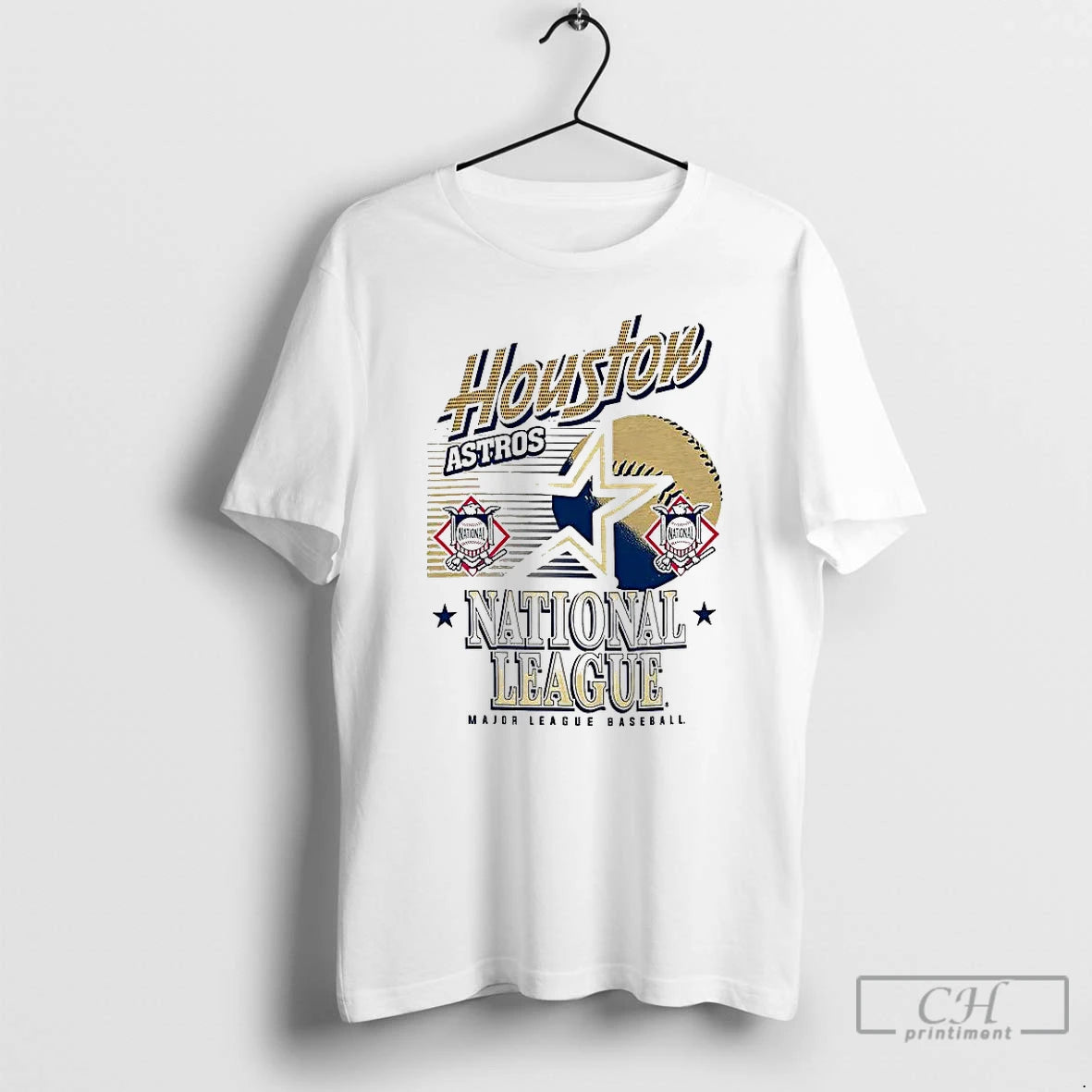 Classic Houston Astro Mlb American National League Logo Ball Retro T-Shirts, Hoodie, Sweatshirt | RetroVerseTees.com