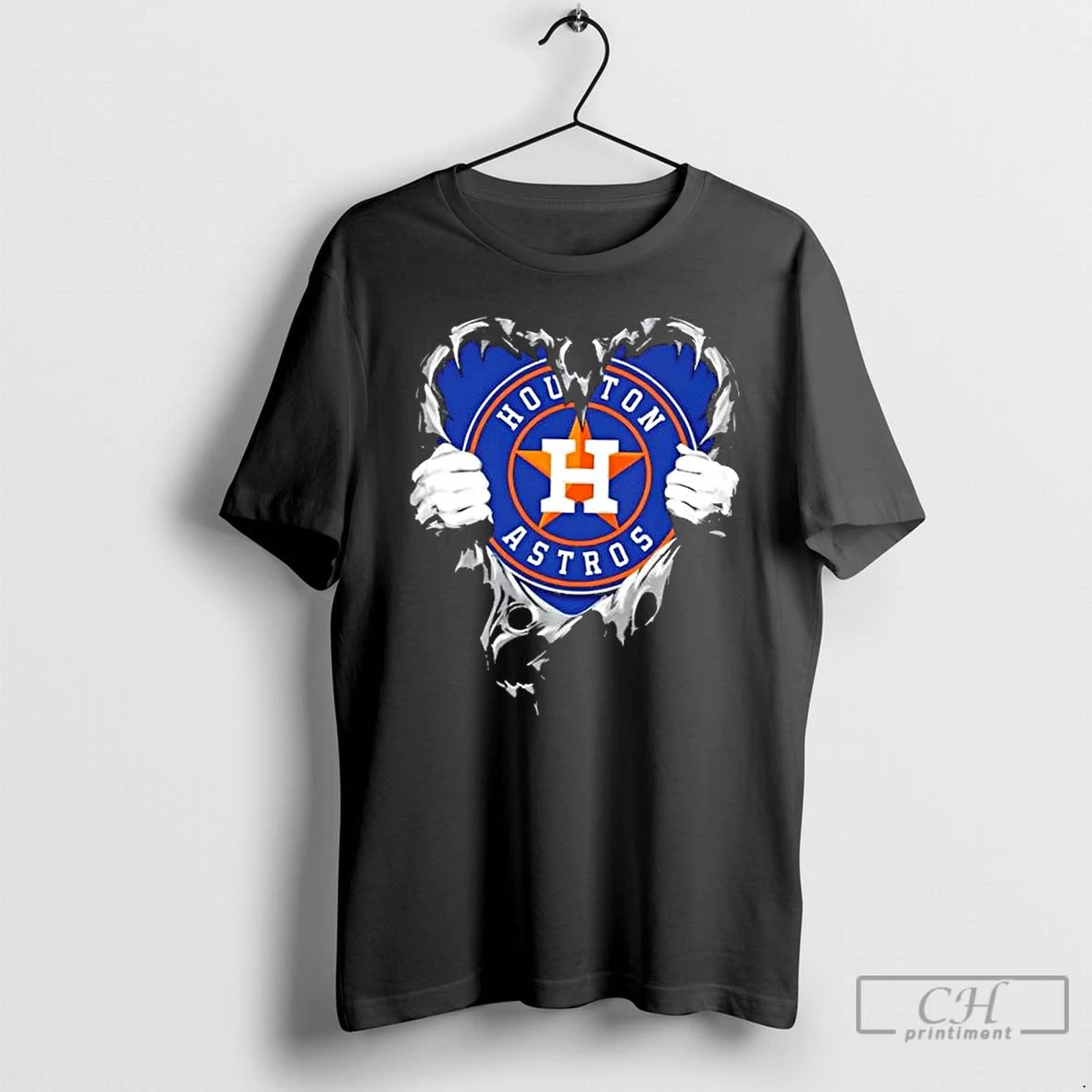 Classic Houston Astros Rip The Chest Forever In My Heart T-Shirts, Hoodie, Sweatshirt | RetroVerseTees.com