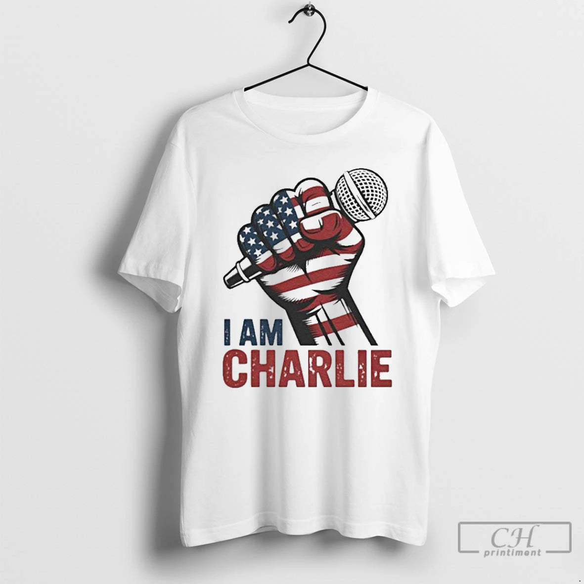 Classic I Am Charlie Kirk Statement T Shirts Hoodie Longsleeve