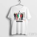 Classic I Love Italians Anime Flag T-Shirts, Hoodie, Sweatshirt | RetroVerseTees.com