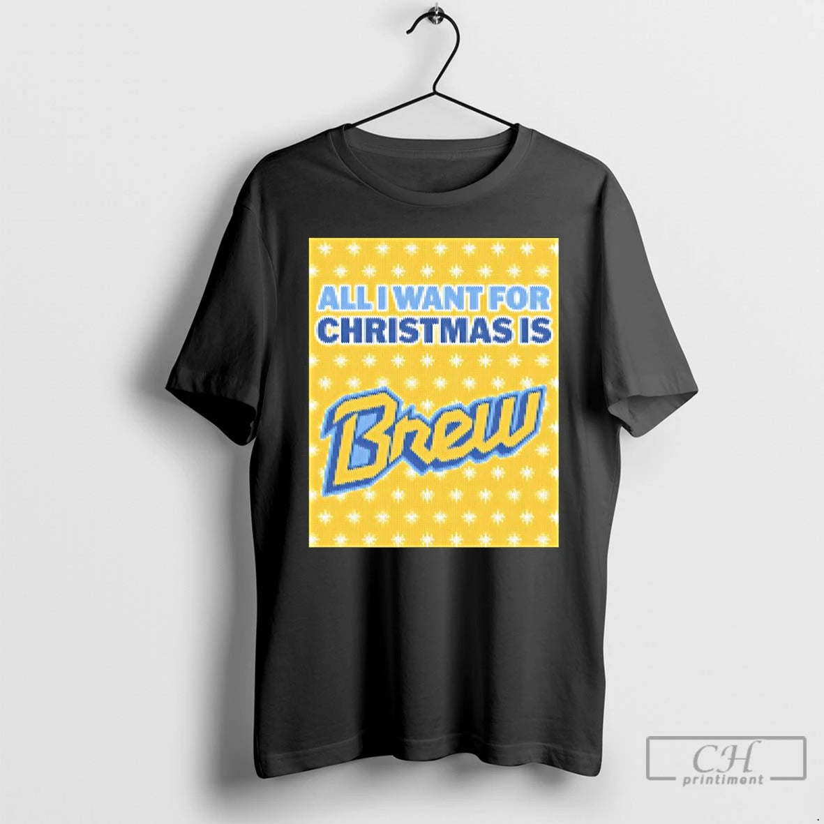 Classic I Want For Christmas Is Brew Baseball Ugly T-Shirts, Hoodie, Sweatshirt | RetroVerseTees.com