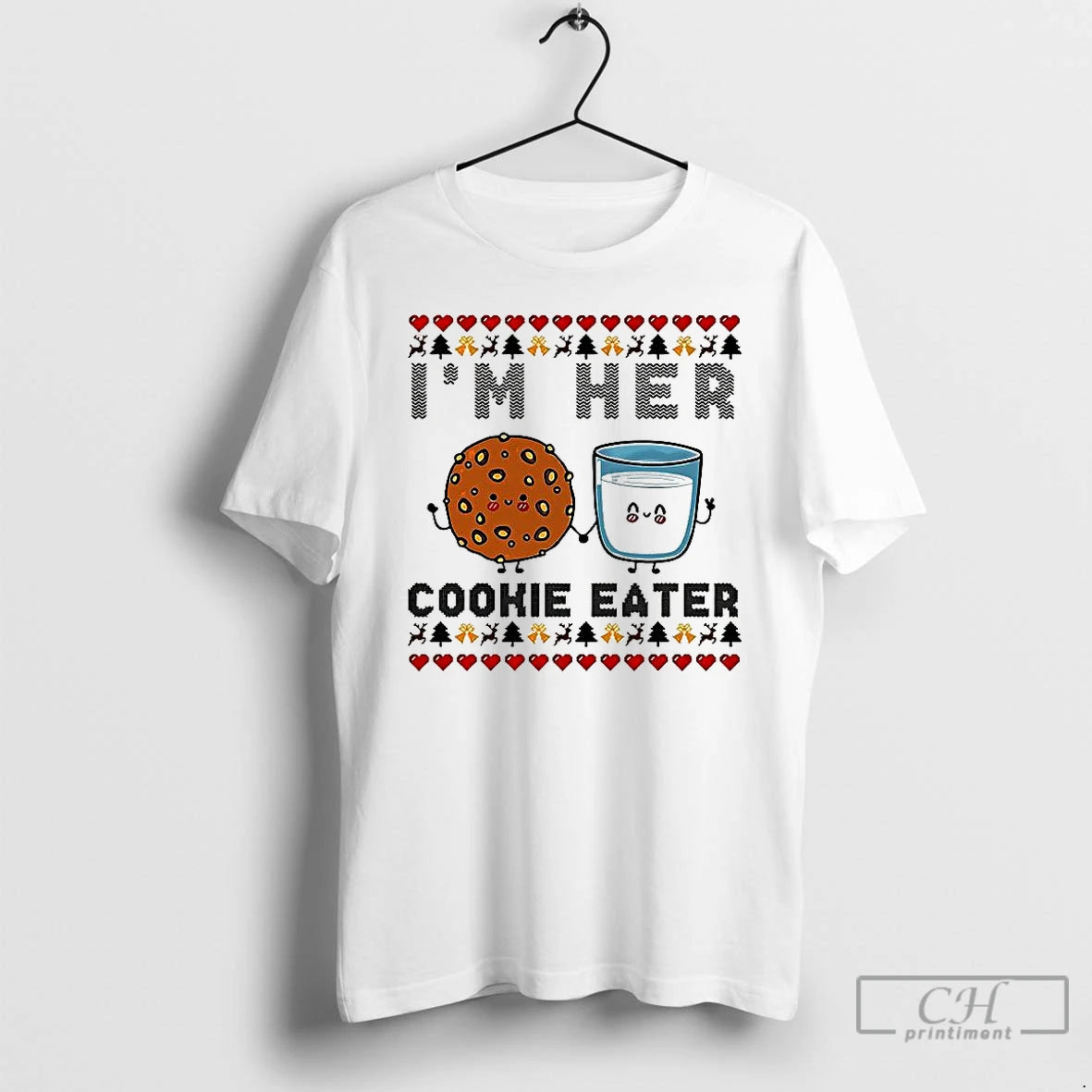 Classic Im Her Cookie Eater Ugly Christmas T-Shirts, Hoodie, Sweatshirt | RetroVerseTees.com