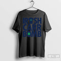 Classic Irish Carr Bomb Cj Carr Notre Dame Fighting Irish Football 2025 St Patrick Day T-Shirts, Hoodie, Sweatshirt