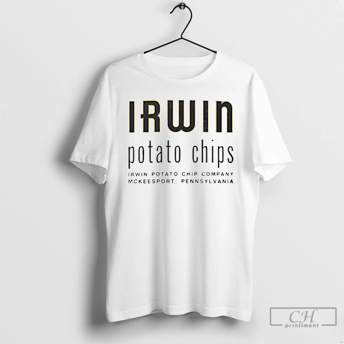 Classic Irwin Potato Chips Mckeesports Pa T-Shirts, Hoodie, Sweatshirt | RetroVerseTees.com