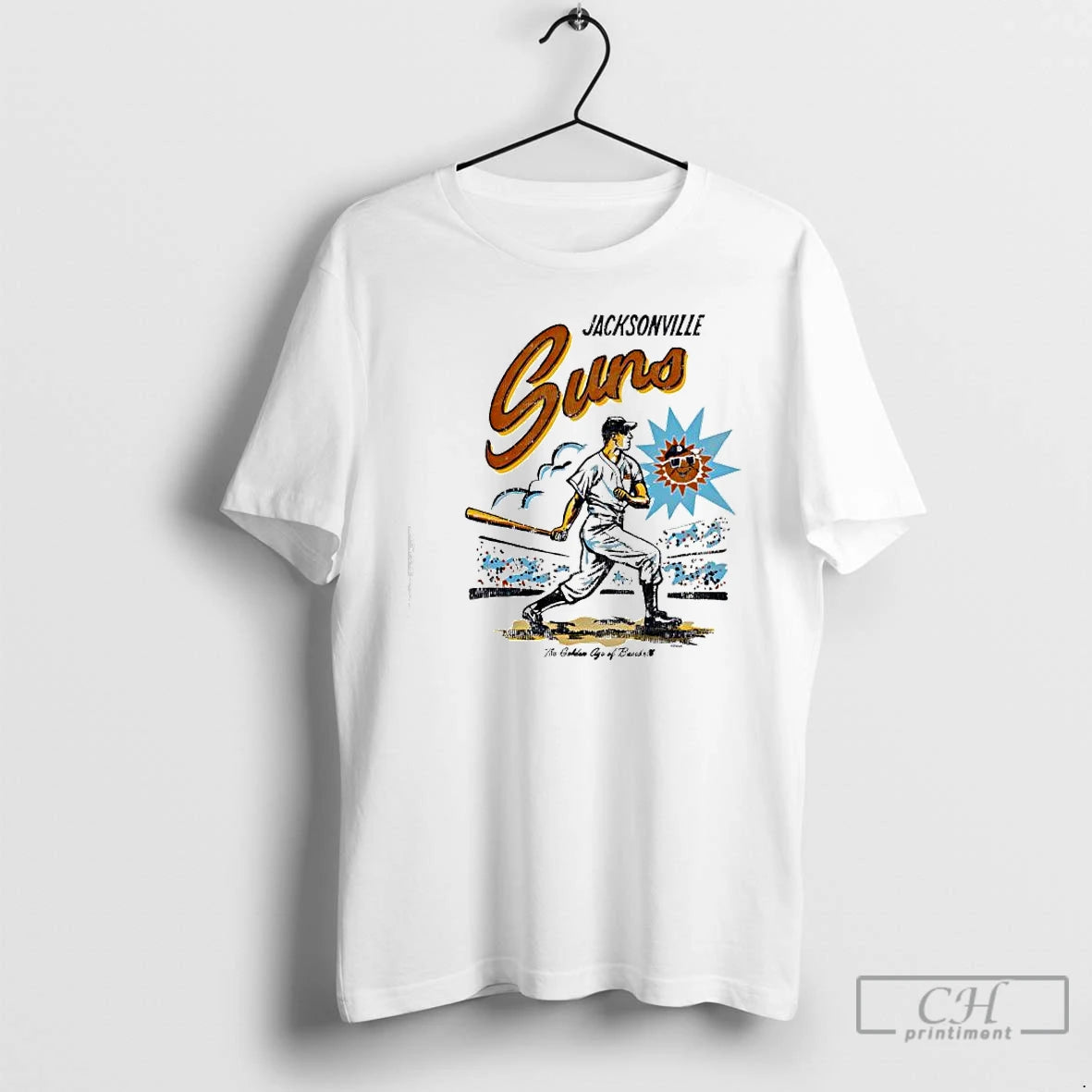 Classic Jacksonville Suns Jacksonville Jumbo Shrimp The Golden Ageof Baseball T-Shirts, Hoodie, Sweatshirt