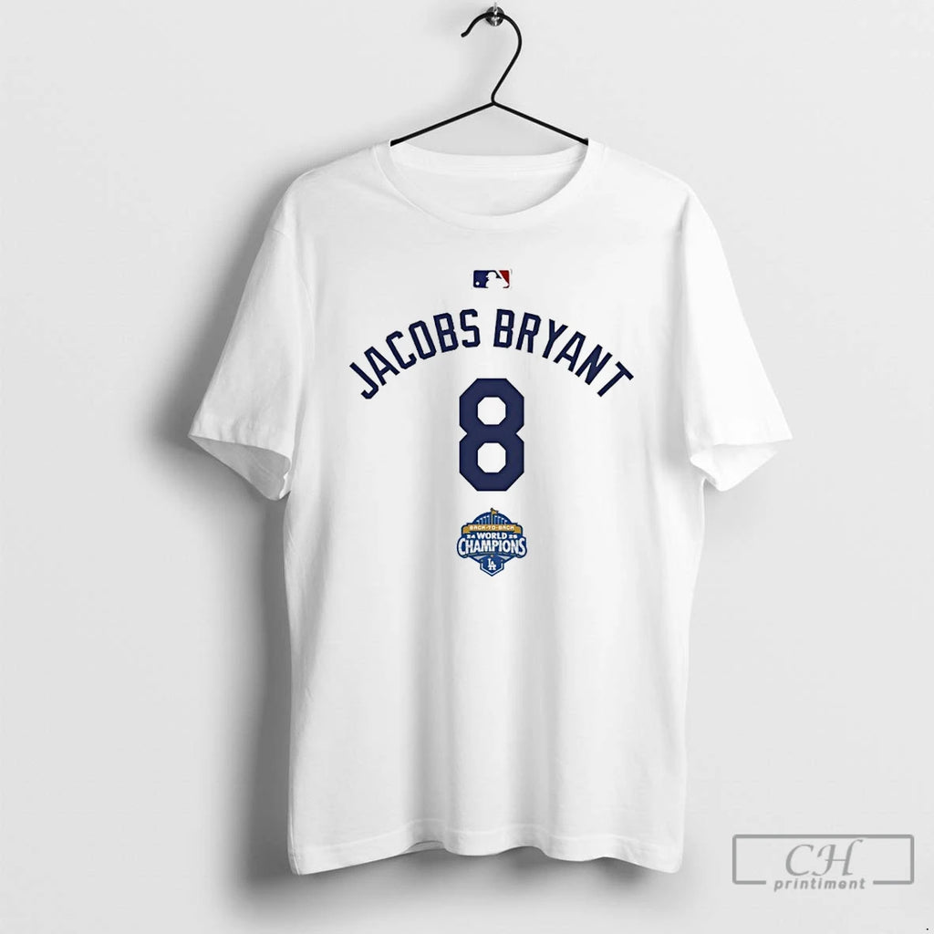 Classic Jacobs Bryant 8 Back To Back Champs World Champions