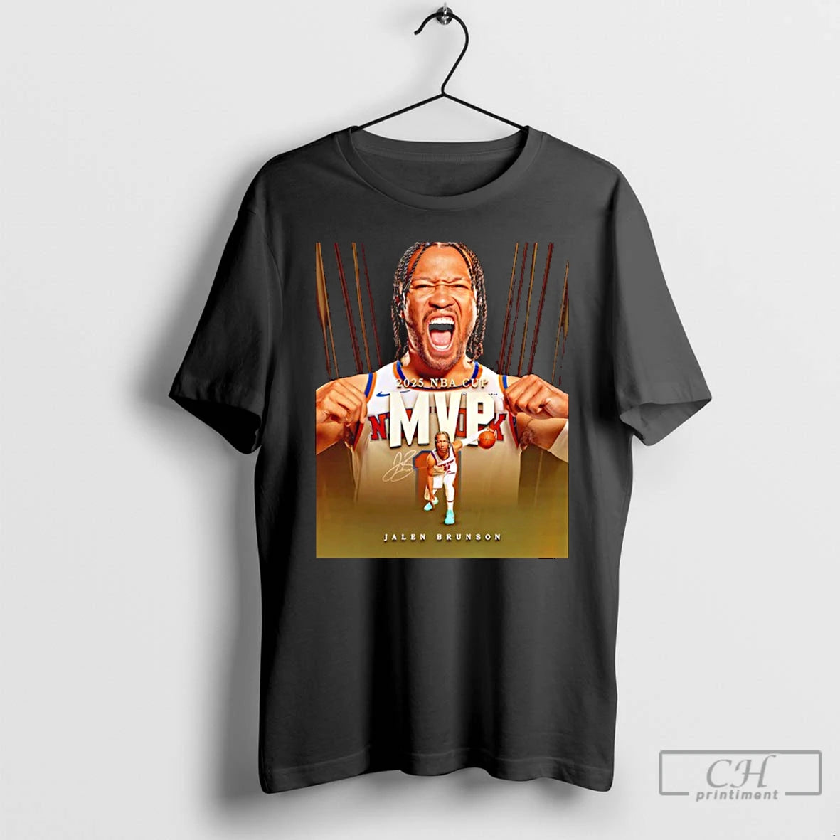 Classic Jalen Brunson Mvp Nba Cup Mvp Signature T-Shirts, Hoodie, Sweatshirt | RetroVerseTees.com