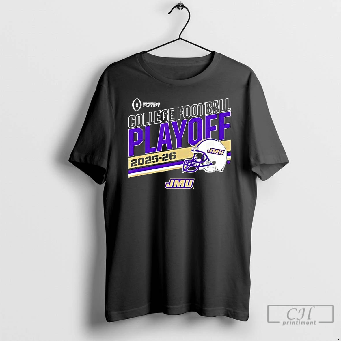 Classic James Madison Dukes College Football Playoff Stripe 2025 T-Shirts, Hoodie, Sweatshirt | RetroVerseTees.com