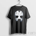 Classic Jason Horror Character Big Face Halloween T Shirts Hoodie Longsleeve