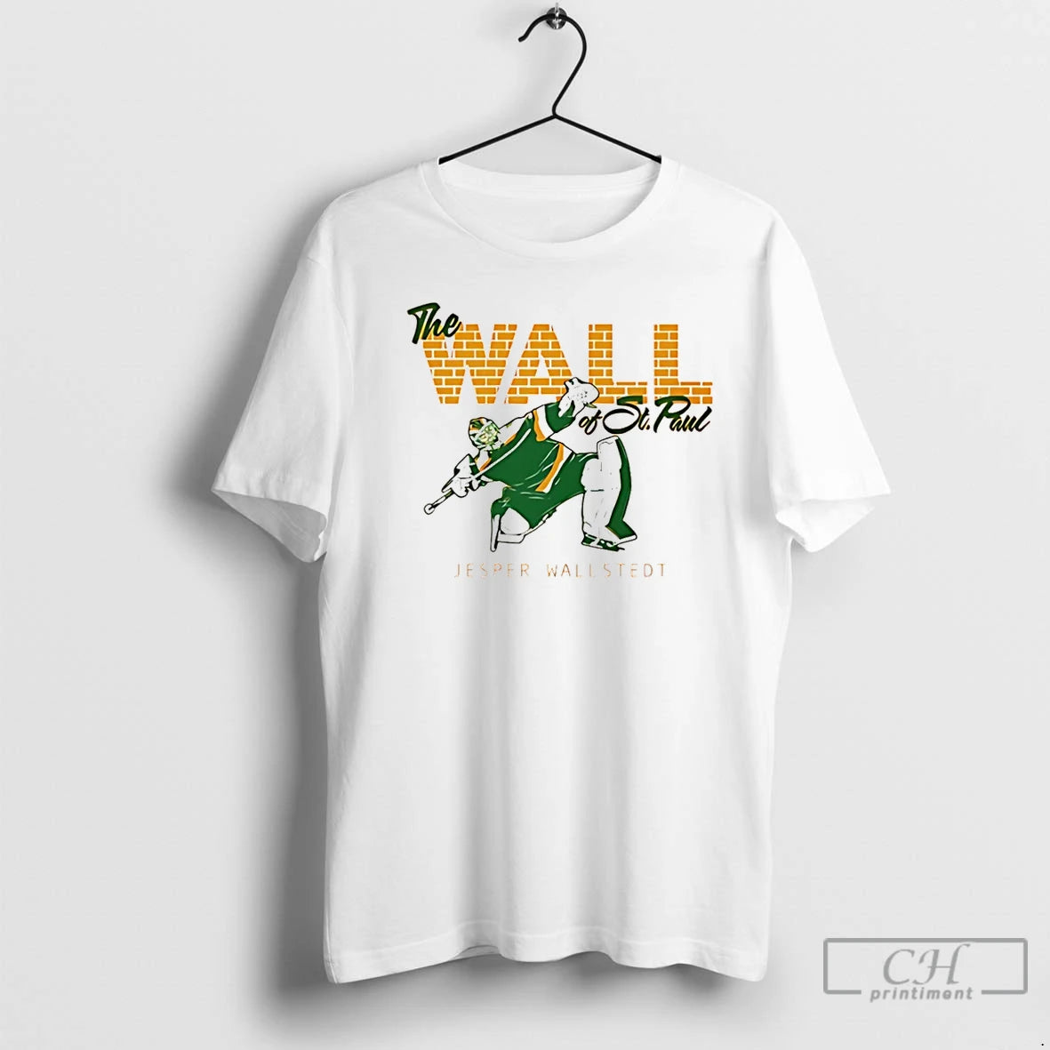 Classic Jesper Wallstedt Minnesota Wild The Wall Of St Paul Christmas T-Shirts, Hoodie, Sweatshirt | RetroVerseTees.com