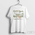 Classic John Denver Country Roads Take Me Home T-Shirts, Hoodie, Sweatshirt | RetroVerseTees.com