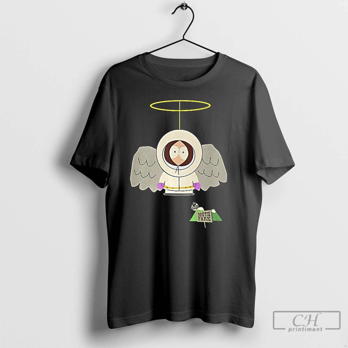 Classic Kenny Mccormick South Park Angel Cartoon Vintage T-Shirts, Hoodie, Sweatshirt | RetroVerseTees.com