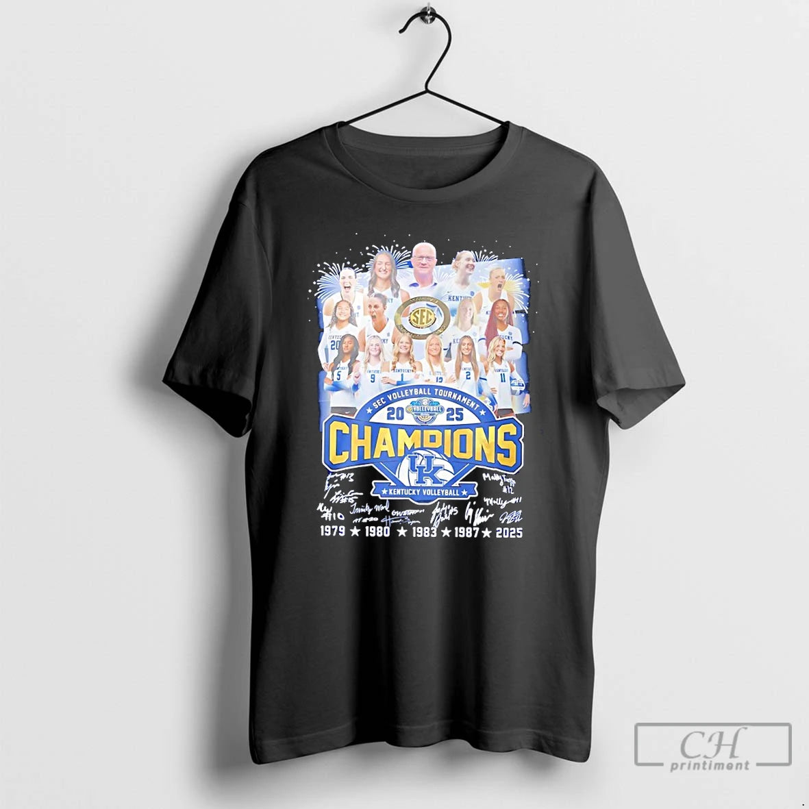 Classic Kentucky Wildcats Sec Womens Volleyball Champions 2025 5 Time T-Shirts, Hoodie, Sweatshirt | RetroVerseTees.com