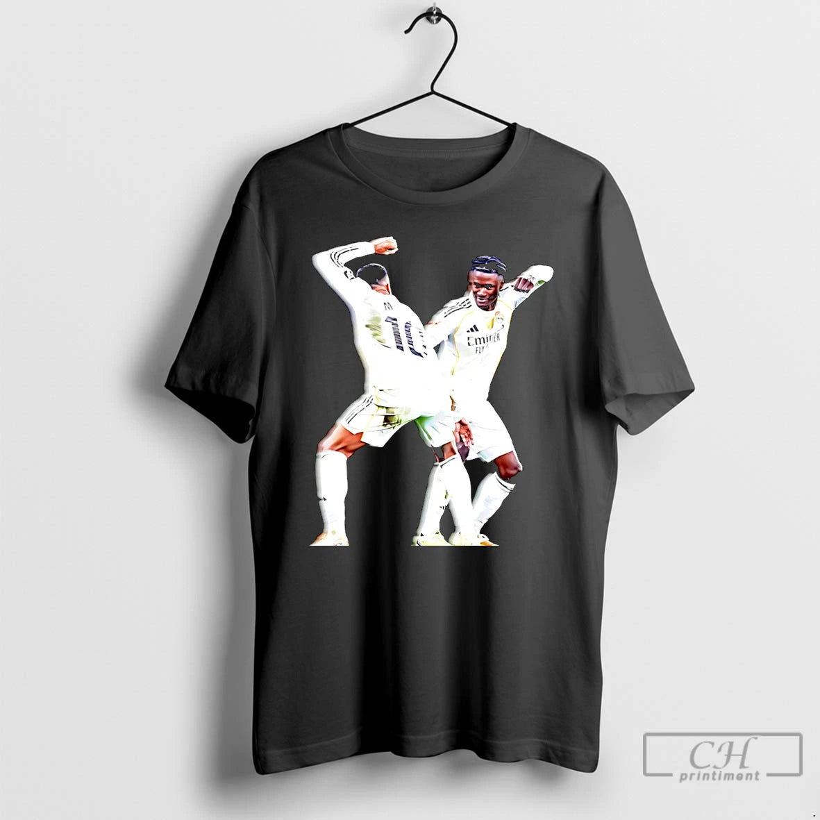Classic Kylian Mbappe And Eduardo Camavinga Real Madrid 2025 Graphic Christmas T-Shirts, Hoodie, Sweatshirt