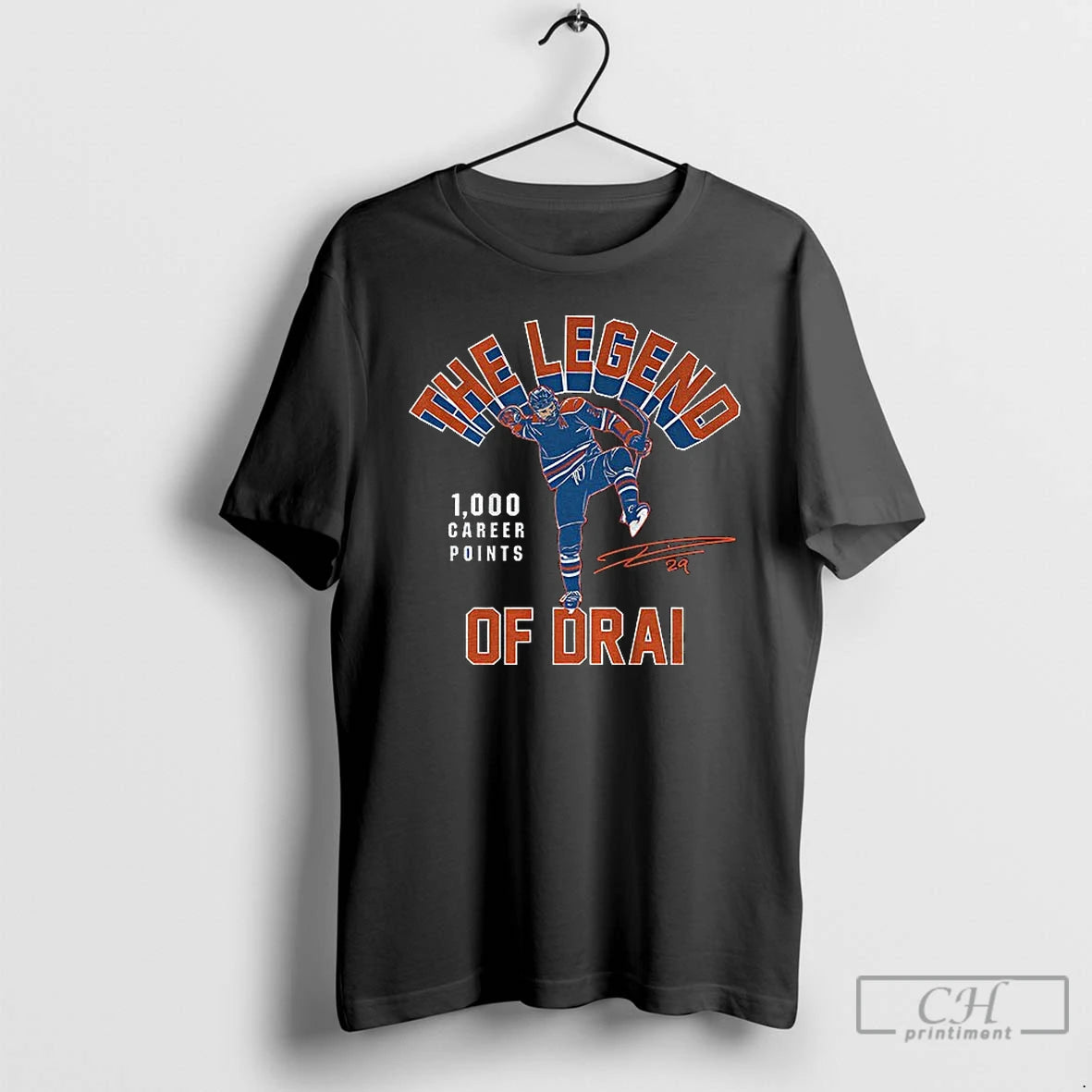 Classic Leon Draisaitl The Legend Of Drai 1000 Career Points Signature T-Shirts, Hoodie, Sweatshirt | RetroVerseTees.com