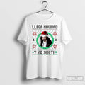 Classic Llega Navidad Y Yo Sin Ti Ugly Christmas Music Lover T-Shirts, Hoodie, Sweatshirt | RetroVerseTees.com
