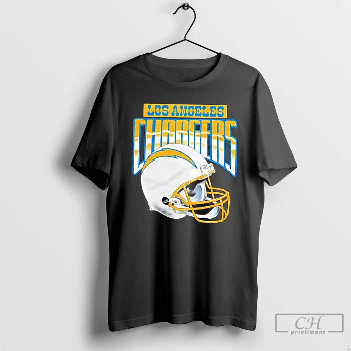 Classic Los Angeles Chargers Gradient Football Helmet T-Shirts, Hoodie, Sweatshirt | RetroVerseTees.com