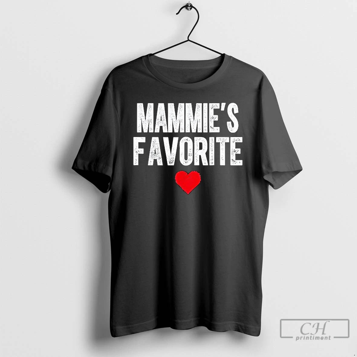 Classic Mammies Favorite Heart Graphic For Mothers Day Grandchild T-Shirts, Hoodie, Sweatshirt | RetroVerseTees.com