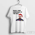 Classic Max Verstappen F1 Christmas Enjoy Your Christmas To The Max T-Shirts, Hoodie, Sweatshirt | RetroVerseTees.com