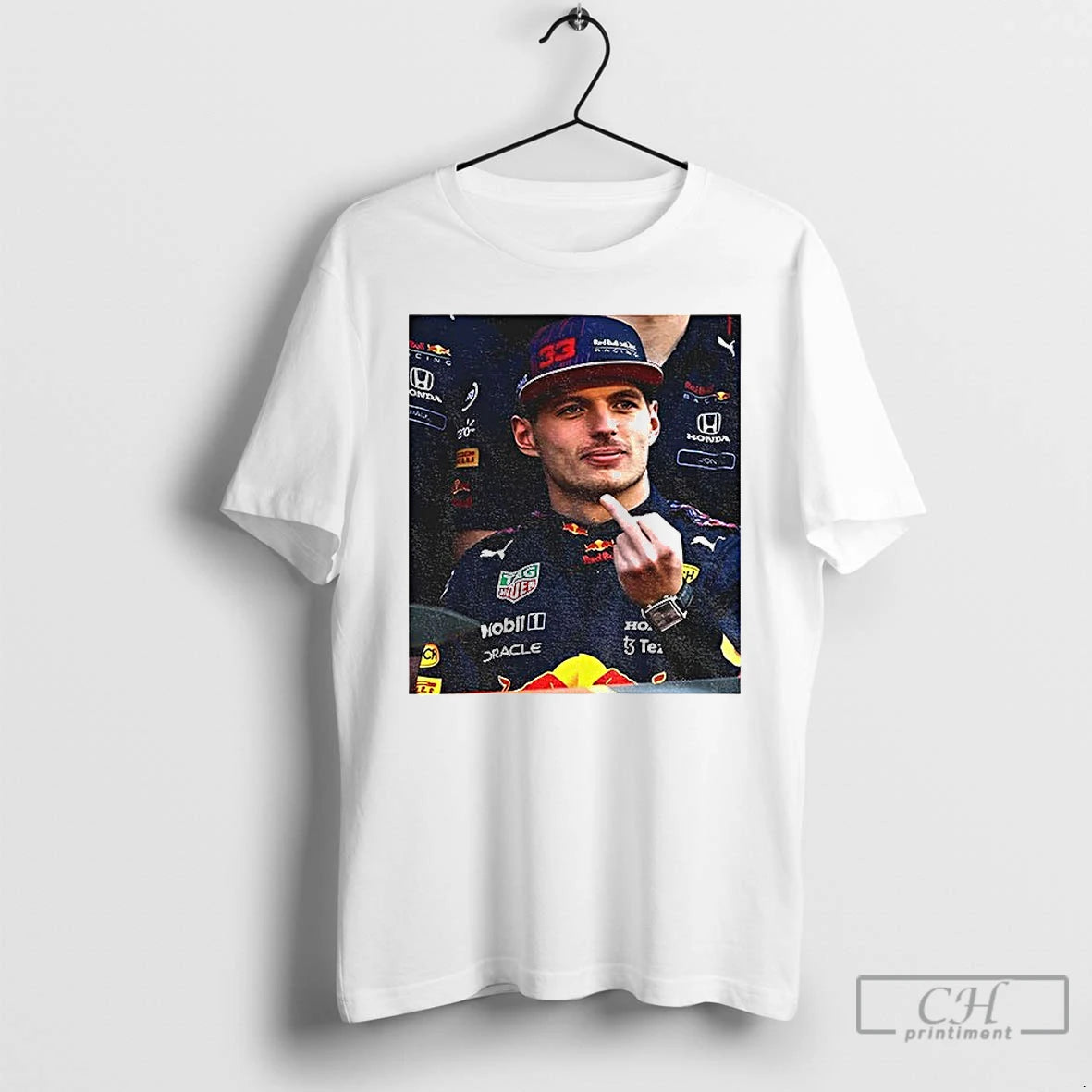Classic Max Verstappen Middle Finger Meme Formula 1 Racing Fans T-Shirts, Hoodie, Sweatshirt | RetroVerseTees.com