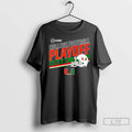 Classic Miami Football 2025 26 Cfp Stripe T-Shirts, Hoodie, Sweatshirt | RetroVerseTees.com