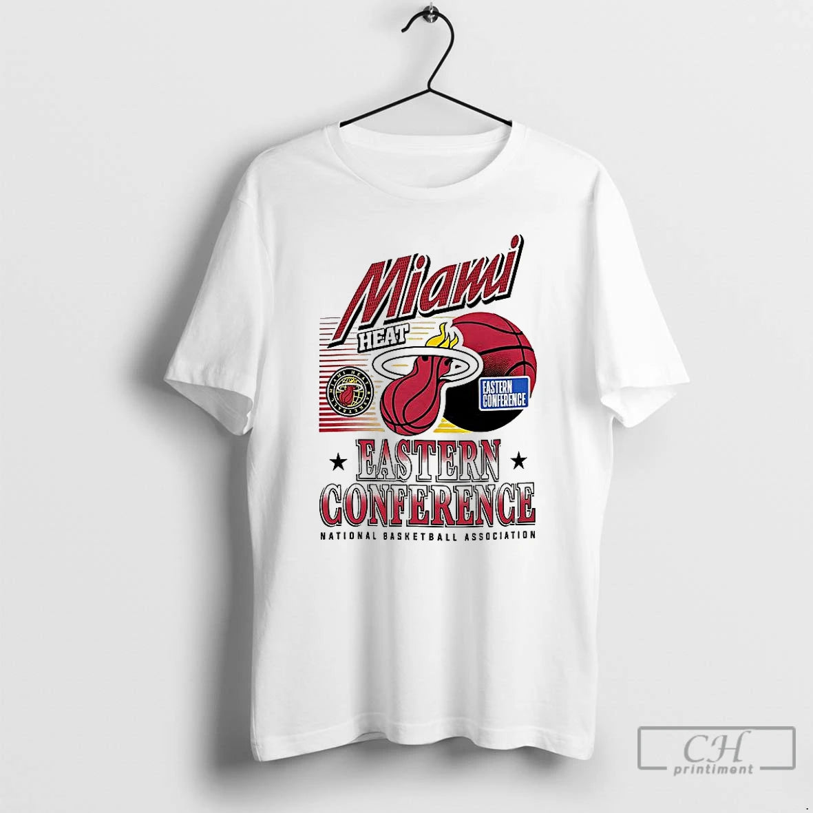 Classic Miami Heat Nba Eastern Conference Logo And Ball T-Shirts, Hoodie, Sweatshirt | RetroVerseTees.com