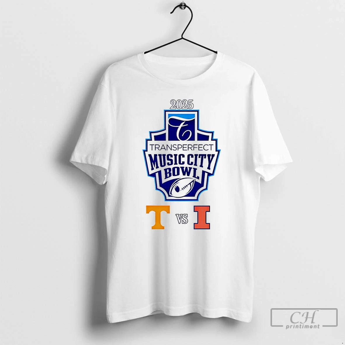 Classic Music City Bowl 2025 Tennessee Vs Illinois T-Shirts, Hoodie, Sweatshirt | RetroVerseTees.com
