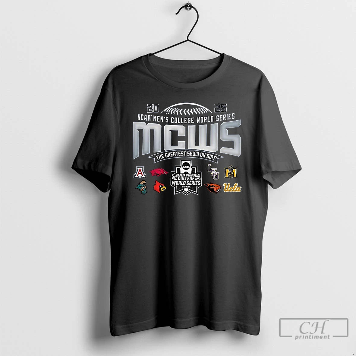 Classic Ncaa Mens College World Series Mcws The Greatest Show On Dirt 2025 8 Teams