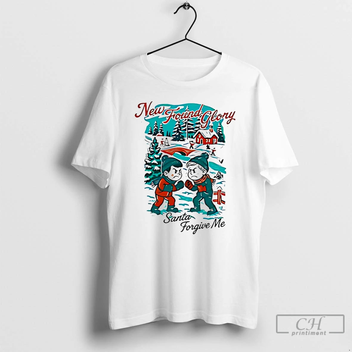 Classic Nfg Santa Forgive Me Cartoon Christmas T-Shirts, Hoodie, Sweatshirt | RetroVerseTees.com
