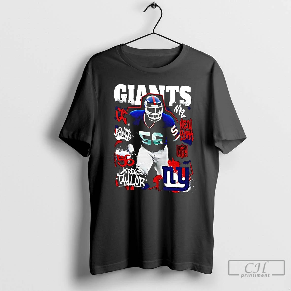 Classic New York Giants Lawrence Taylor Star Player T-Shirts, Hoodie, Sweatshirt | RetroVerseTees.com