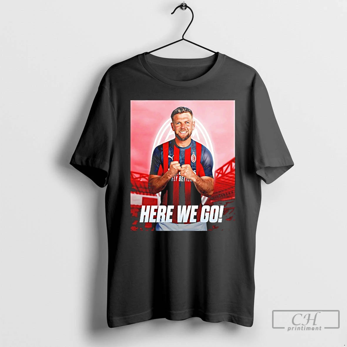Classic Niclas Fullkrug To Ac Milan Here We Go T-Shirts, Hoodie, Sweatshirt | RetroVerseTees.com