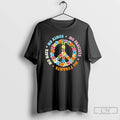 Classic No Kings No Fascists No Tyrants No Hate Peace Flowers