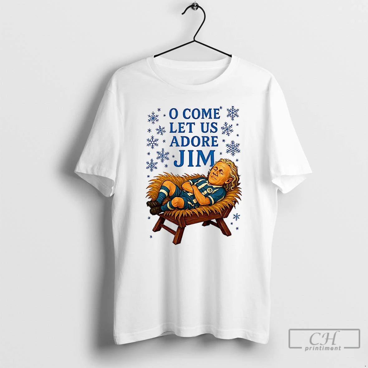 Classic O Come Let Us Adore Jim Wigan Athletic Football Christmas T-Shirts, Hoodie, Sweatshirt | RetroVerseTees.com