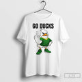 Classic Oregon Duck Middle Finger Go Ducks Mascot T-Shirts, Hoodie, Sweatshirt | RetroVerseTees.com