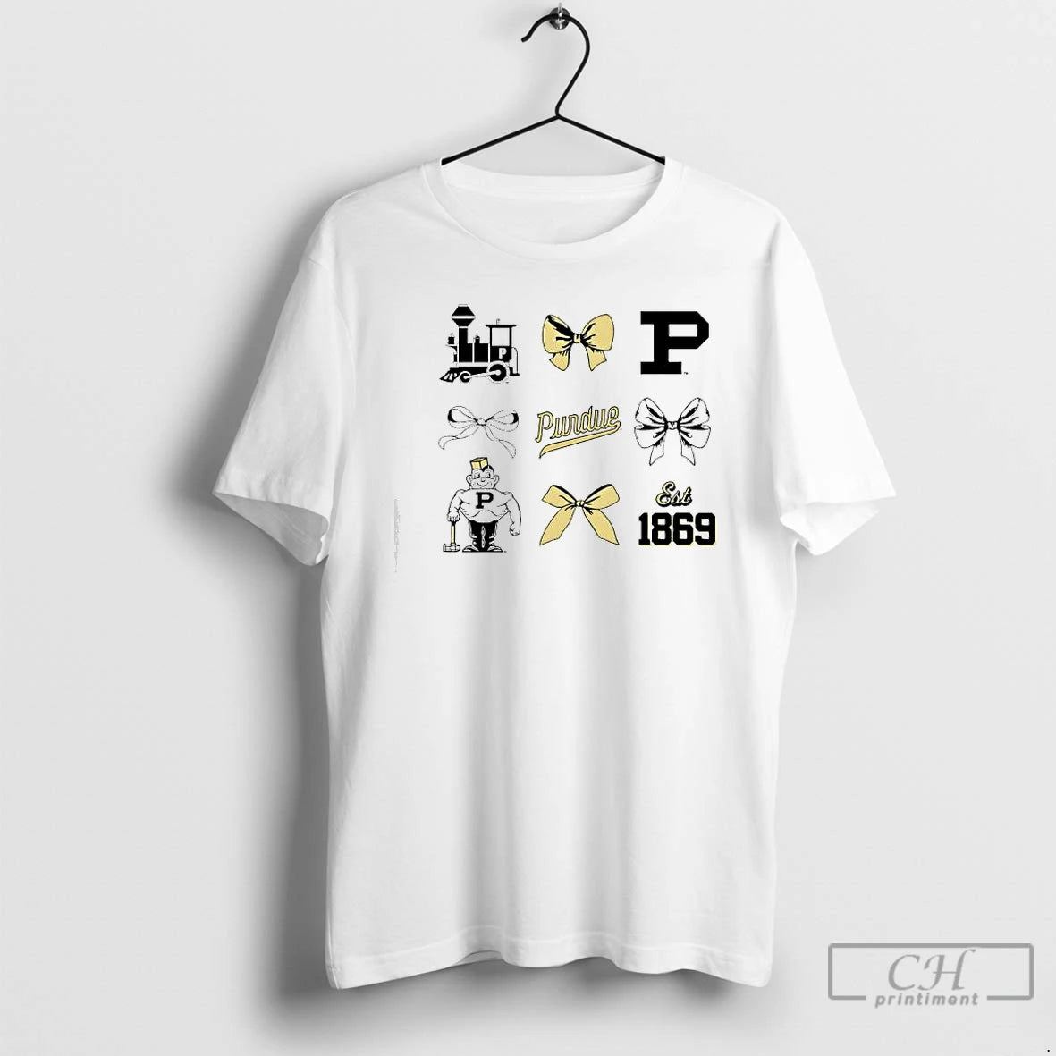 Classic Purdue University Bow Est 1869 Items T-Shirts, Hoodie, Sweatshirt | RetroVerseTees.com