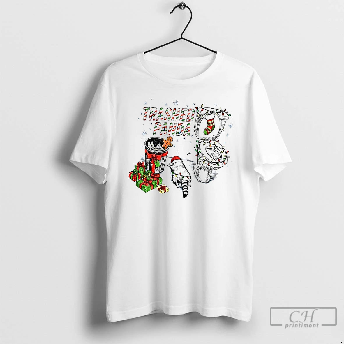 Classic Raccoon Trashed Panda Merry Christmas 2025 T-Shirts, Hoodie, Sweatshirt | RetroVerseTees.com