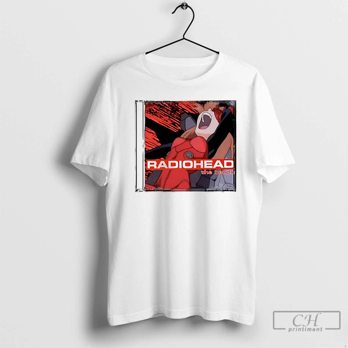 Classic Radio Asuka Radiohead The Bends Anime Christmas T-Shirts, Hoodie, Sweatshirt | RetroVerseTees.com