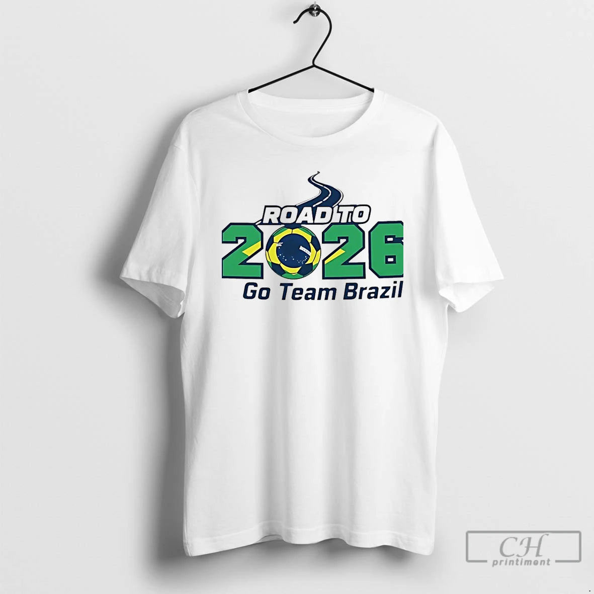 Classic Road To 2026 Go Team Brazil Fan Gear Soccer Christmas T-Shirts, Hoodie, Sweatshirt | RetroVerseTees.com