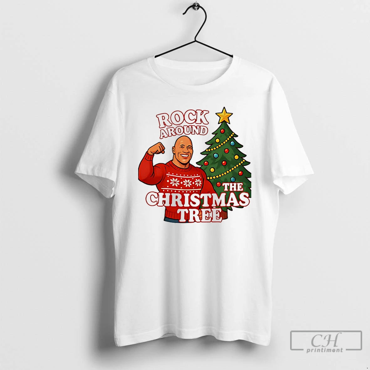 Classic Rock Around The Christmas Tree 2025 Christmas T-Shirts, Hoodie, Sweatshirt | RetroVerseTees.com
