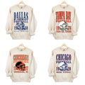 Classic Sand Football Sweatshirt - Unisex Crewneck for Sports Fans T-Shirts, Hoodie | RetroVerseTees.com
